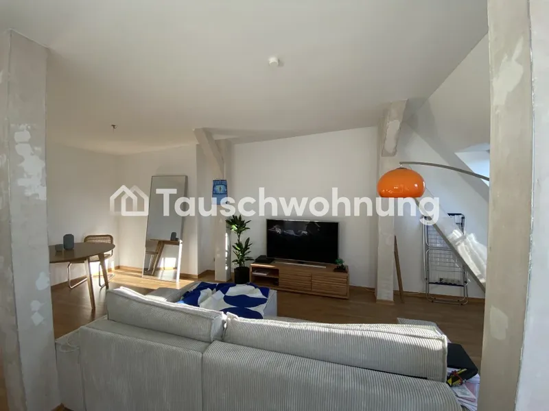 Tauschwohnung: 2-Zimmer-Wohnung mit großer Dachterrasse — photo 1